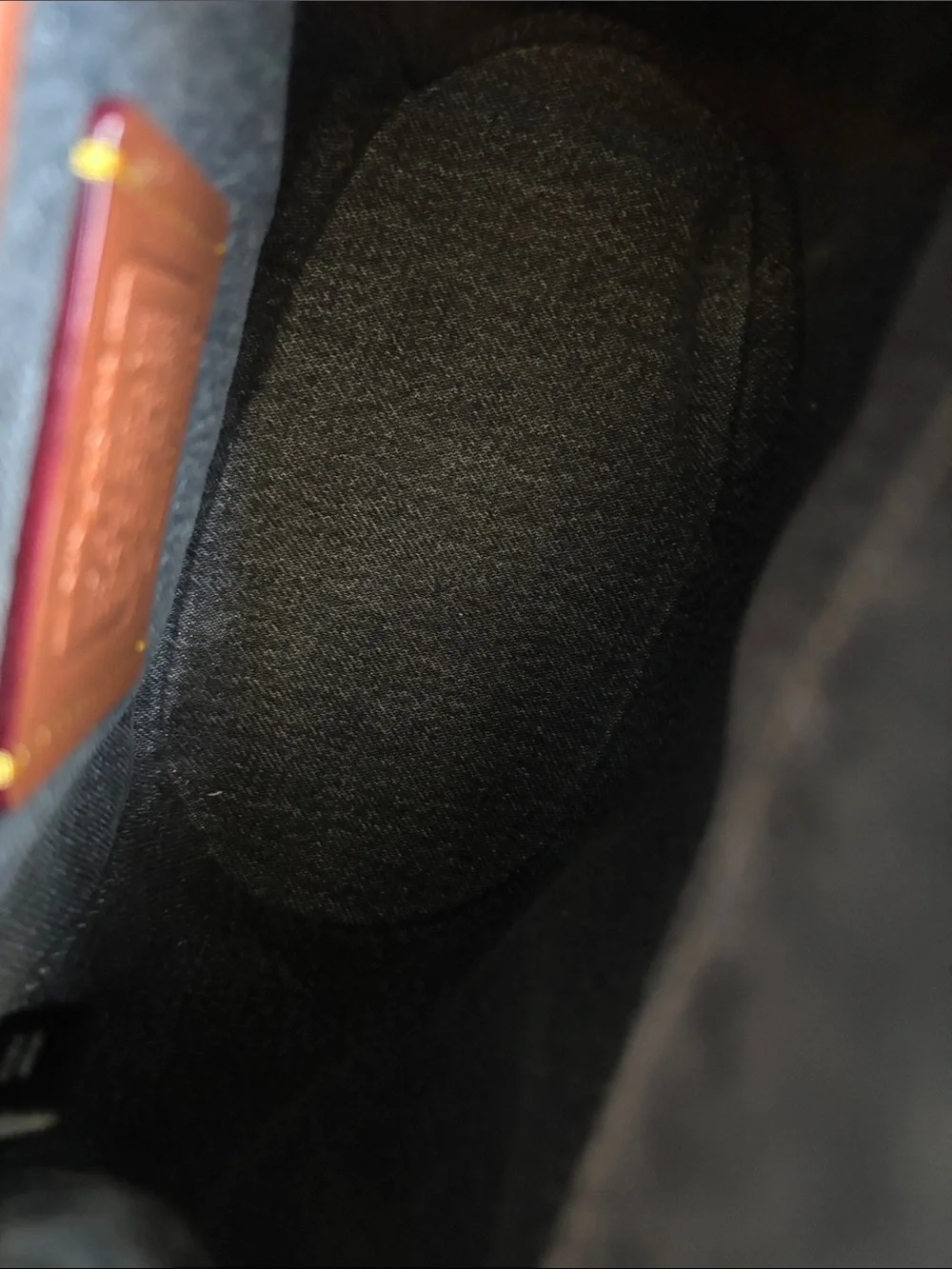 Coach Quilted Tabby Backpack Washed Grey Denim